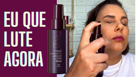 BRUMA FACIAL HIDRATANTE FIXADORA NATURA UNA YouTube