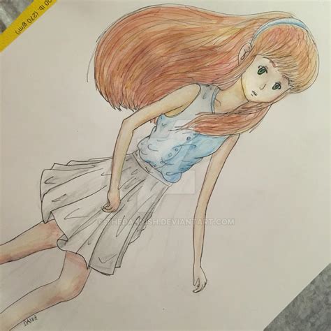 Watercolor Anime Girl by TheDaynish on DeviantArt