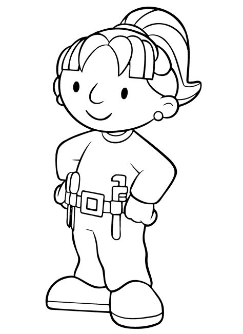 Bob The Builder Coloring Pages