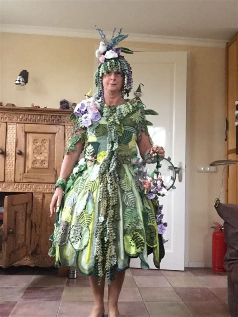 Gehaakte Bloemenjurk Voor Elfia En Castlefest 2017 Flowerdress