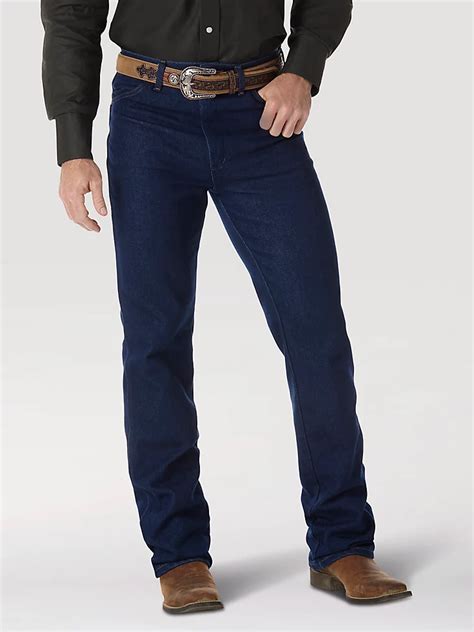 Wrangler® Cowboy Cut® Stretch Slim Fit Jean Dark Wash Denim Wrangler®