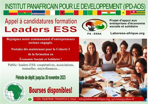 L Institut Panafricain pour le Développement région de lAfrique de l