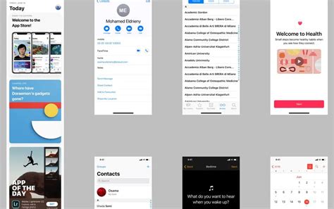 Free IOS 12 GUI Kit Figma TitanUI