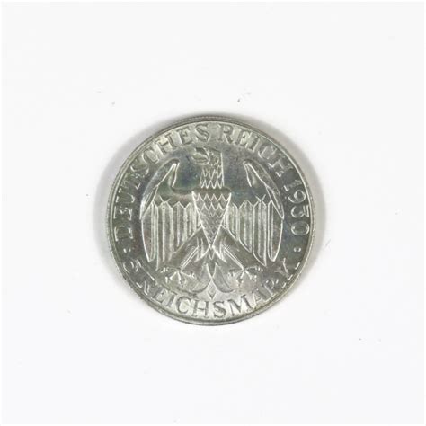 Reichsmark Deutsches Reich D Weltflug Vom Luftschiff Graf