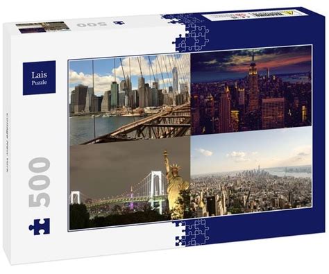 Lais Puzzle Collage New York 500 Teile Kaufen Spielwaren