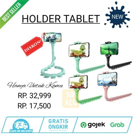 Jual Worm Cute Lazypod Holder Smartphone Tongsis Selfie Hp Gurita