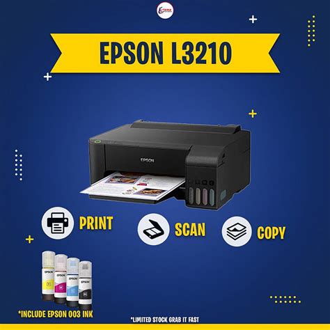 Printer Inkjet Epson L3210 Toko Komputer Malang Ijen Computer Pc