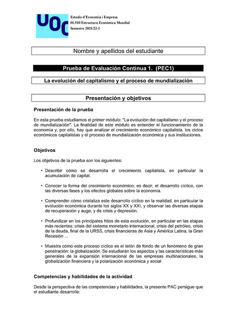 Solución PEC 1 2021 2022 Introducción a la Información Financiera