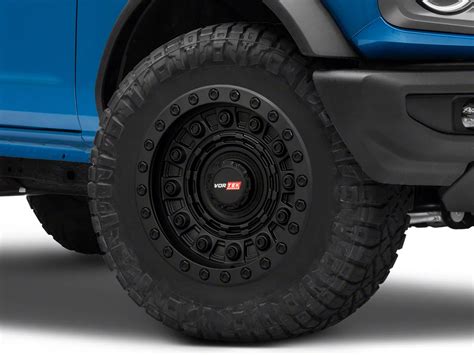 Vortek Off Road Bronco VRD 701 Matte Black 6 Lug Wheel 17x9 0mm