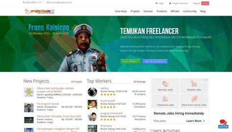 website freelance terpercaya  mencari pekerjaan  dealls