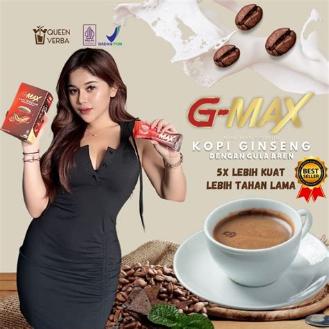 Jual Kopi G Max Minuman Penambah Stamina Pria Dewasa Original Kuat