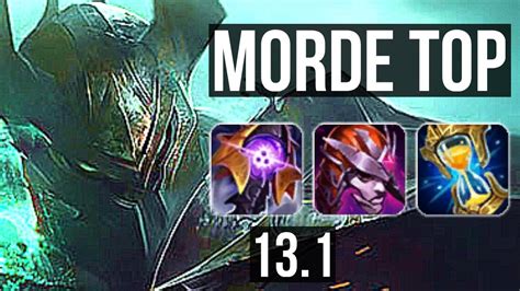 Morde Vs Zac Top 7 Solo Kills 1227 700 Games 13m Mastery