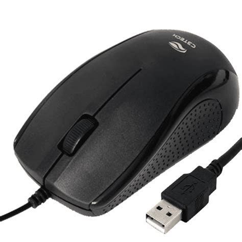 Mouse C Tech Optico Usb Ms Bk Preto Sysmart