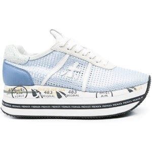 Premiata Sneakers Beth Con Suola Rialzata Blu Stileo It