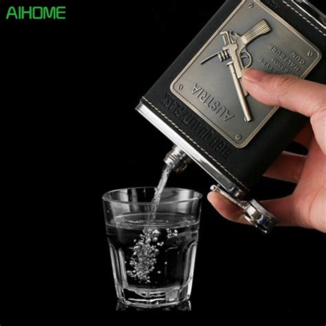 Aliexpress Buy Creative Stainless Steel Hip Flask Whisky