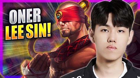 ONER IS A MONSTER WITH LEE SIN T1 Oner Plays Lee Sin JUNGLE Vs