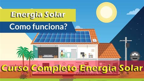 🌞🌞curso De Energia Solar Fotovoltaico Tudo Sobre Energia Solar Em