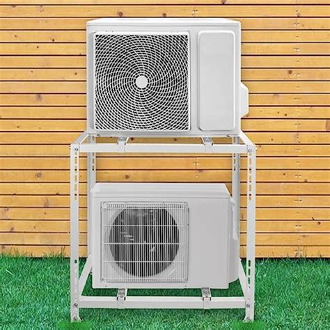 Double Levels Floor Stand Air Conditioners Bracket Mini Split Ac Ground