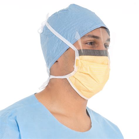 HALYARD FLUIDSHIELD Level 3 Surgical Mask With Wraparound SPLASHGUARD