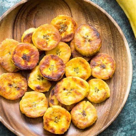 Crispy Soft Sweet Fried Plantains Paleo Whole30 Vegan