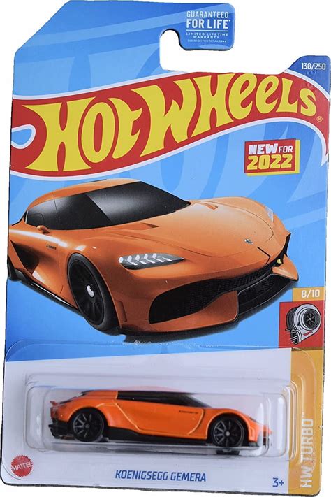 Hot Wheels Koenigsegg Gemera Orange Hw Turbo Walmart