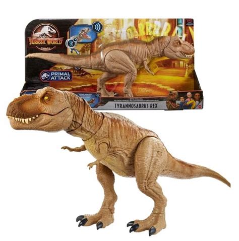 Mattel Figurka Kolekcjonerska Jurassic World Dinozaur T Rex Mega Ryk