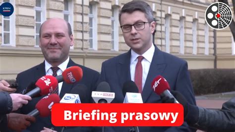 Briefing Prasowy Rzecznika Prasowego Rz Du Piotra M Llera Youtube