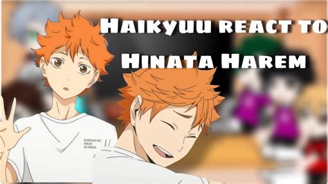 Haikyuu React To Hinata Harem Part 2 Allhinata Vietnamese By Me