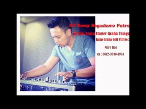 Dj Pria Indonesia Dj Romy Bagaskoro Putro Sewa Pemain Dj Pria