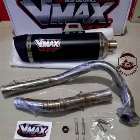 Vmax Racing Power Pipe For Sniper 150 Shopee Philippines