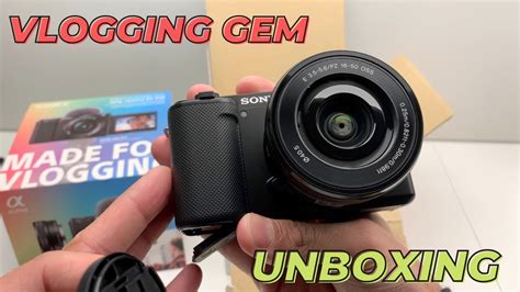 Sony Zv E10 Camera Unboxing And First Impressions 📷 Youtube