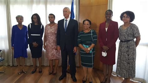 Embaixadora Na Cerim Nia De Posse Da Nova Embaixadora De Cabo Verde