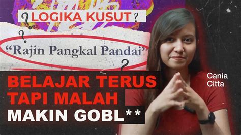 Salah Kaprah Dalam Belajar Apa Pun Youtube