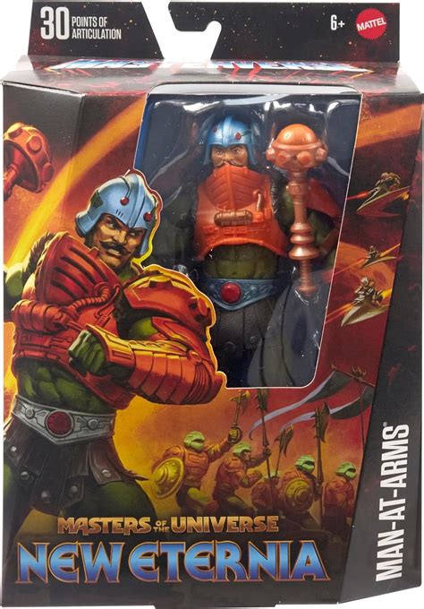 Masters Of The Universe Masterverse New Eternia Man At Arms Figura De