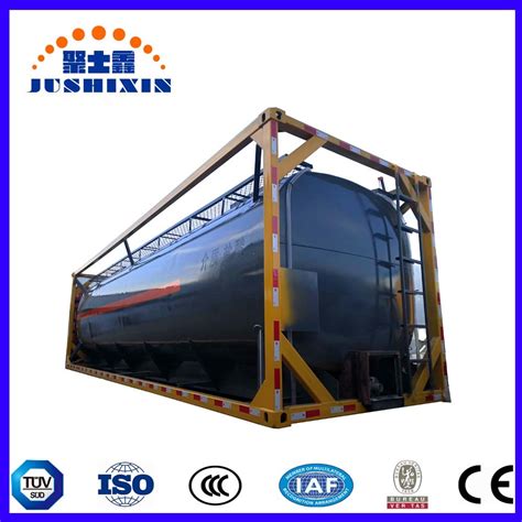 Iso Standard Ft Ft Ft Chemical Corrosive Liquid Tank Container