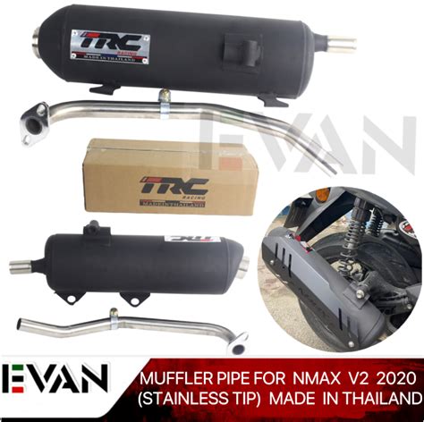 Set Muffler Pipe For Yamaha Nmax Version Made In Thailand