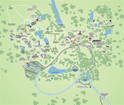 Brookgreen Gardens Property Map