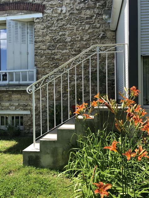 Rampe Ext Rieur En Acier Stairs Iron Stair Railing Wrought Iron Stairs