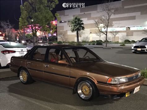 1989 Toyota Camry With 16x8 25 ESM 002r And 205 45R16 BFGoodrich G