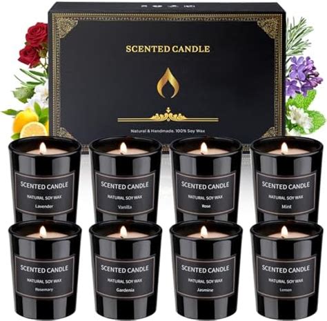 Lot De Coffret Bougies Parfum Es Cadeau Pour Femme X G Bougie