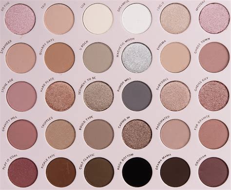 Colourpop Stone Cold Fox Pan Shadow Palette Review Swatches