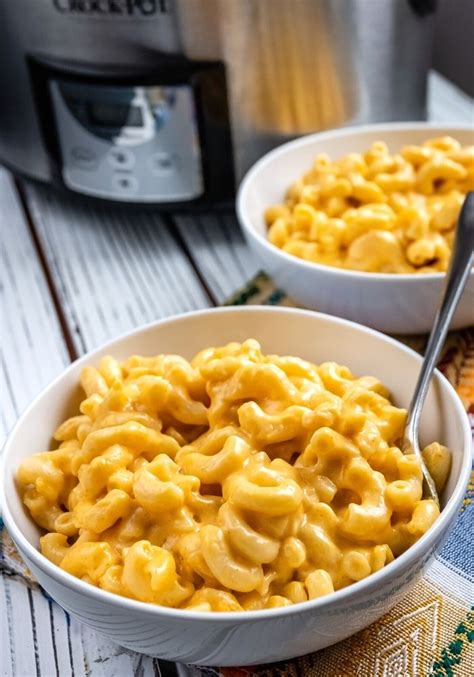 Homemade Crock Pot Macaroni And Cheese Recipe Holosertiger