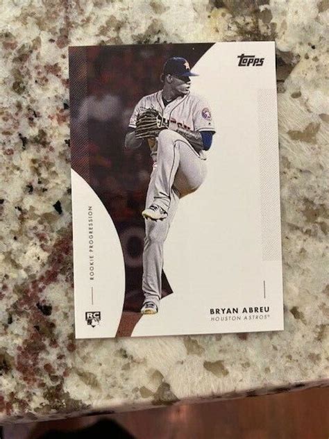 Topps On Demand Mlb Rookie Progression Wave Card Astros Bryan