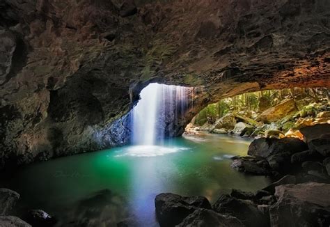 Amazing Waterfall Cave Photo - Top Dreamer