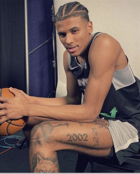 Jalen Green Green Tattoos Bicep Tattoo Men Leg Tattoo Men