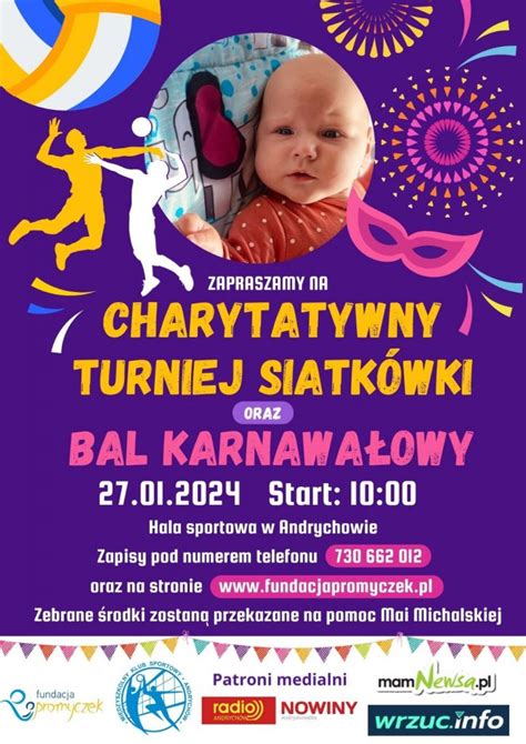 Charytatywny Turniej Siatk Wki I Bal Karnawa Owy Razem Dla Mai