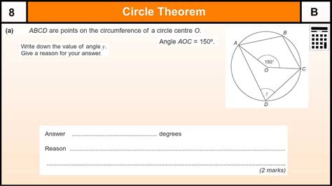 Circle Theorem Gcse Maths Revision Exam Paper Practice And Help Youtube