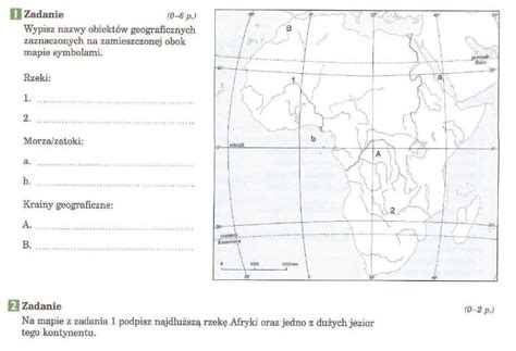 Sprawdzian Z Geografii Afryka Klasa Pdf Sprawdzian Klasa Geografia