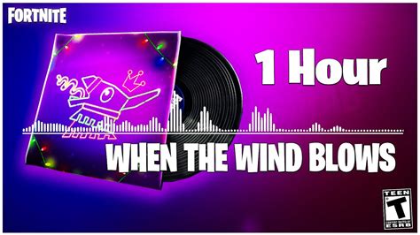 Fortnite When The Wind Blows Lobby Music 1 Hour Version Winterfest