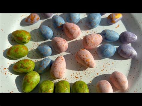 Яйца для декора куличей из глазури ( с сахаром ). - YouTube
